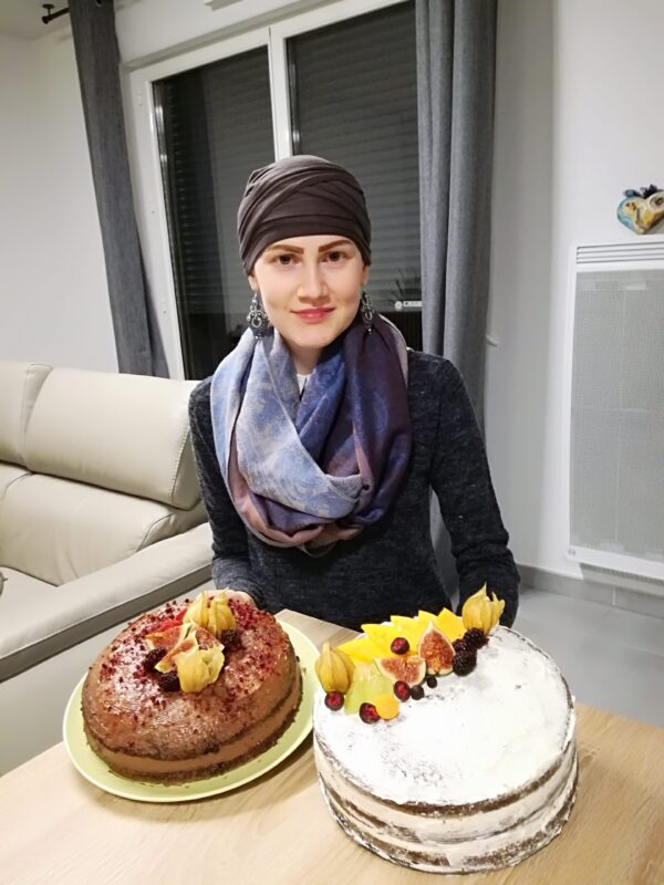 Šatka turban na hlavu pre onkologickych pacientov po chemoterapii - taktrochainak.sk